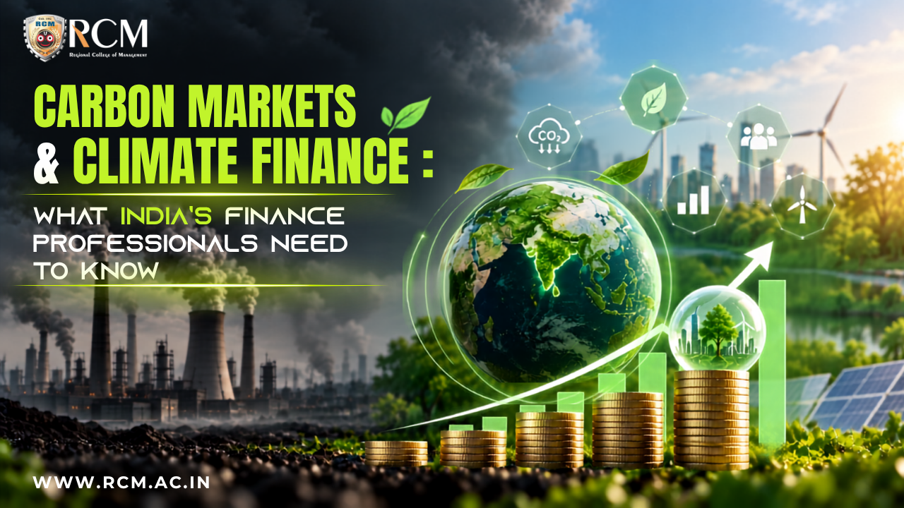 Carbon markets and climate finance in India supporting emissions reduction, sustainable investments, carbon credits, and environmental development.
