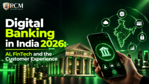 Digital banking in India using AI, FinTech, mobile applications, automation, and data analytics to improve customer experience.