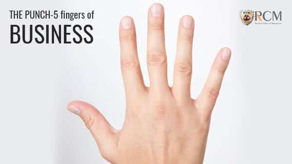 You are currently viewing THE PUNCH – 5 fingers of Business (MBA Program Skills)