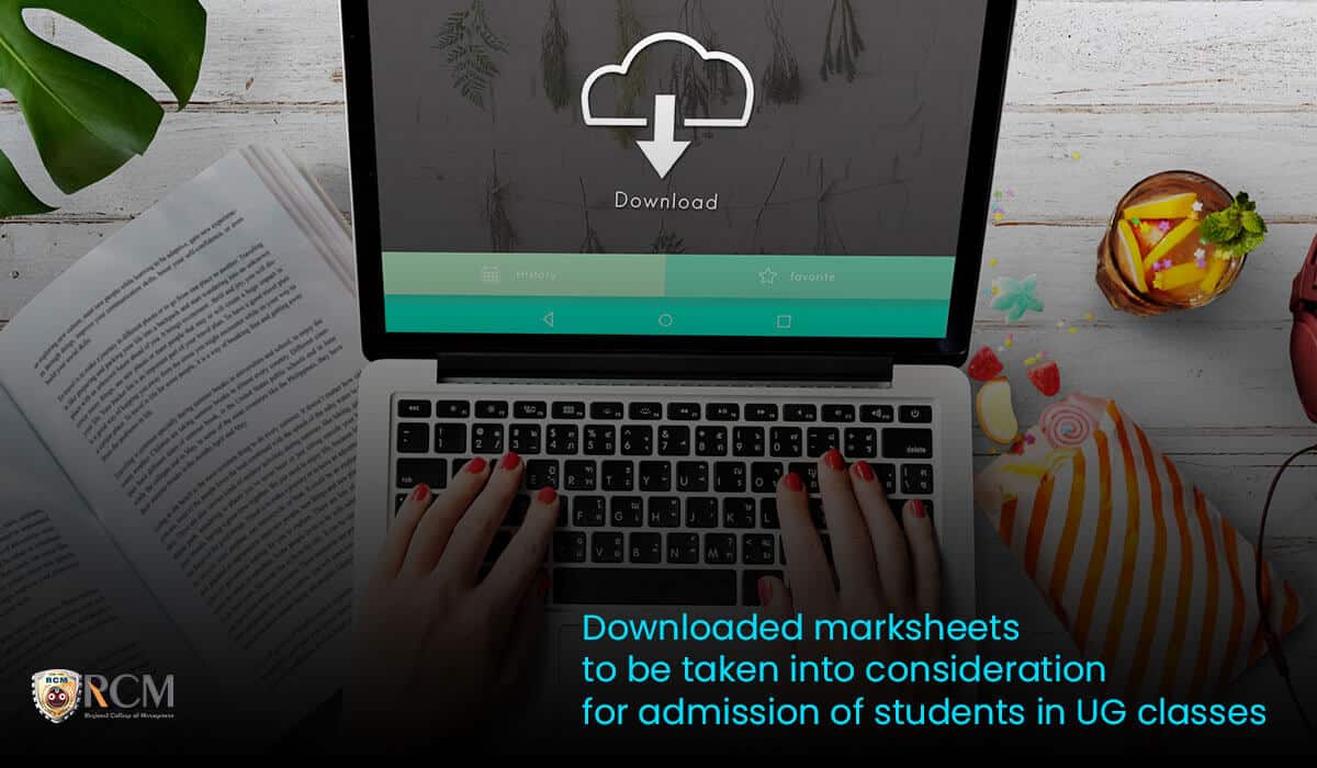 Read more about the article Downloaded marksheets to be taken into consideration for admission of students in UG classes