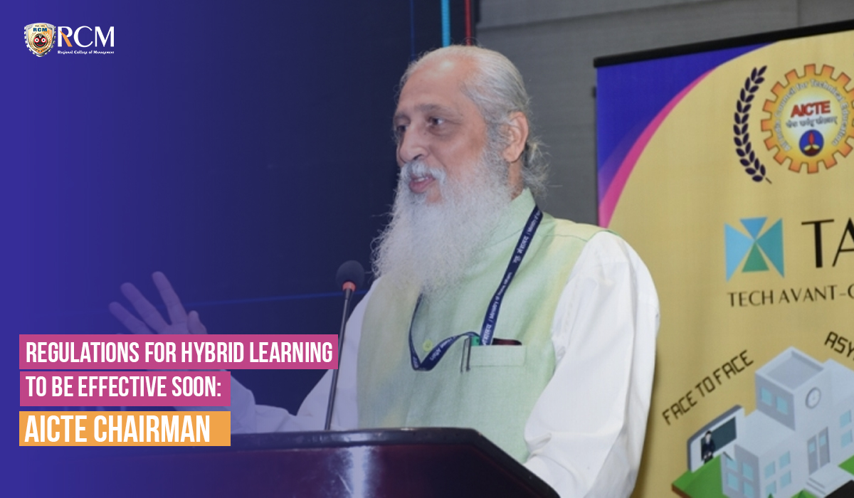Read more about the article Regulations For Hybrid Learning To Be Effective Soon: AICTE Chairman