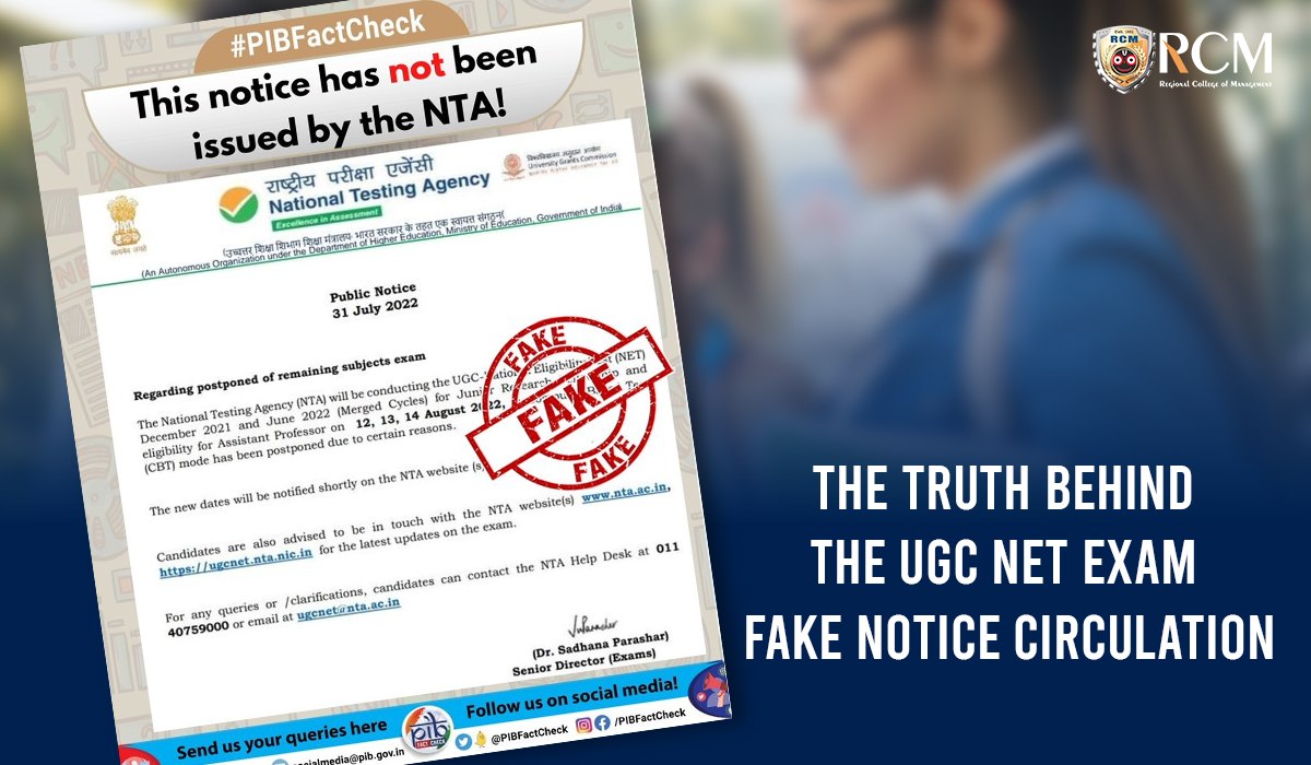 Read more about the article The Truth Behind The UGC NET Exam Fake Notice Circulation: Check Details Here