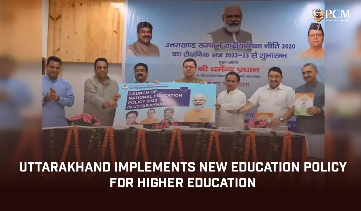 Read more about the article Uttarakhand Implements New Education Policy for higher education