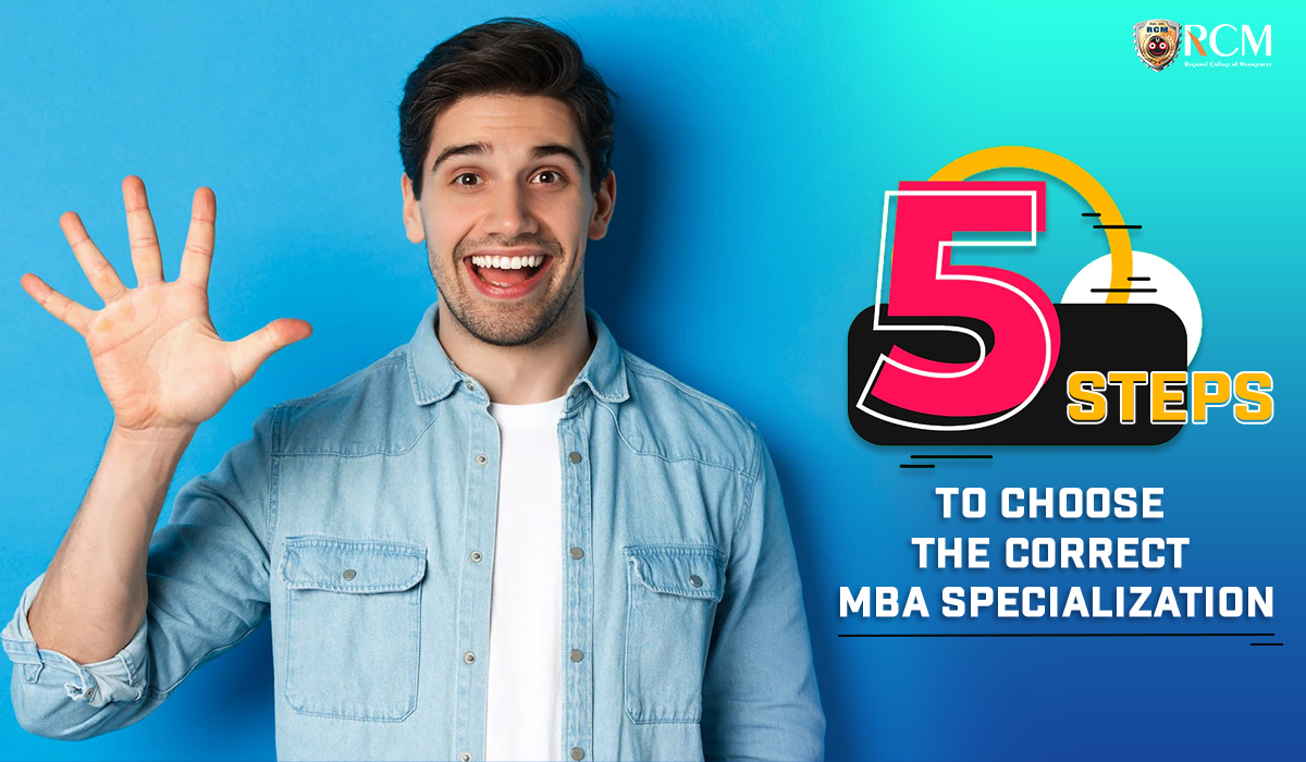 Read more about the article 5 Steps To Choose The Correct MBA Specialisation 