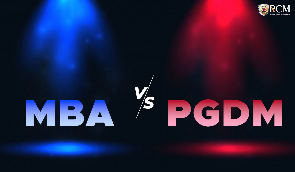 Read more about the article The Basic Distinction Between PGDM & MBA  