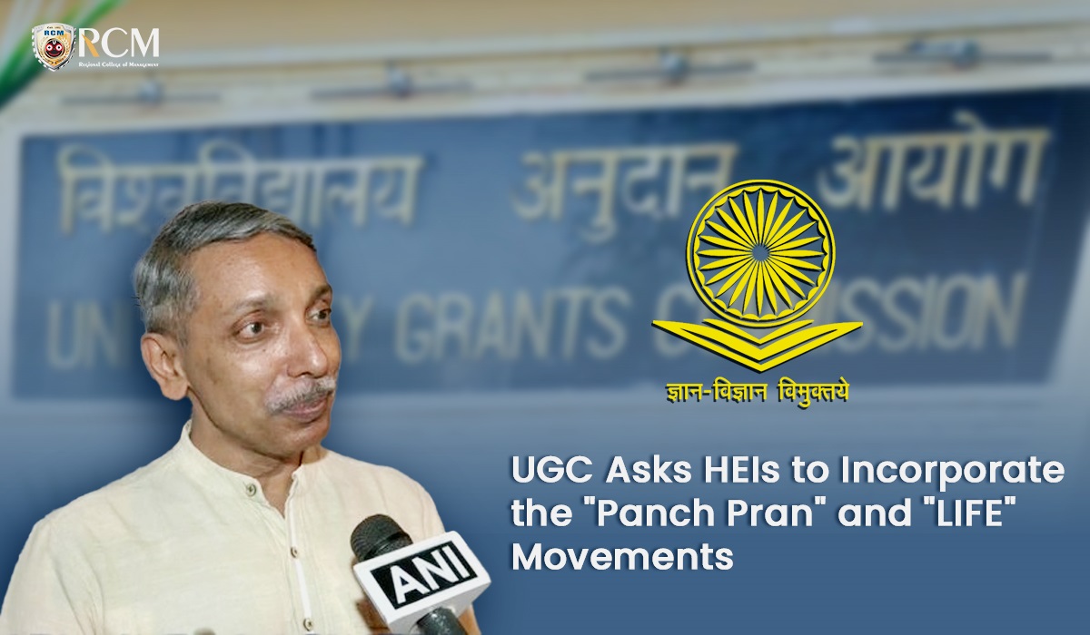 Read more about the article UGC Asks HEIs To Incorporate The “Panch Pran” And “LIFE” Movements 
