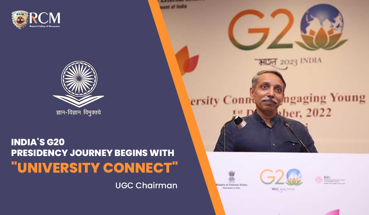 Read more about the article UGC Chairman: India’s G20 Presidency Journey Begins with “University Connect”