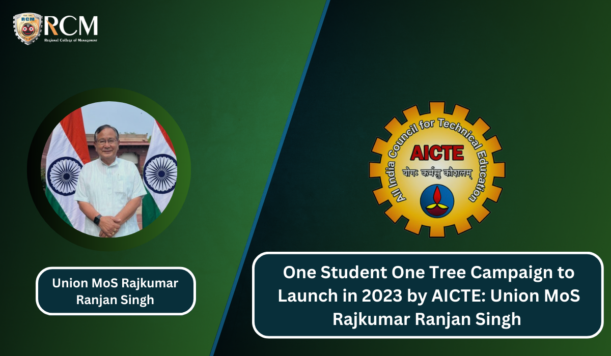 Read more about the article One Student One Tree Campaign to Launch in 2023 by AICTE: Union MoS Rajkumar Ranjan Singh 
