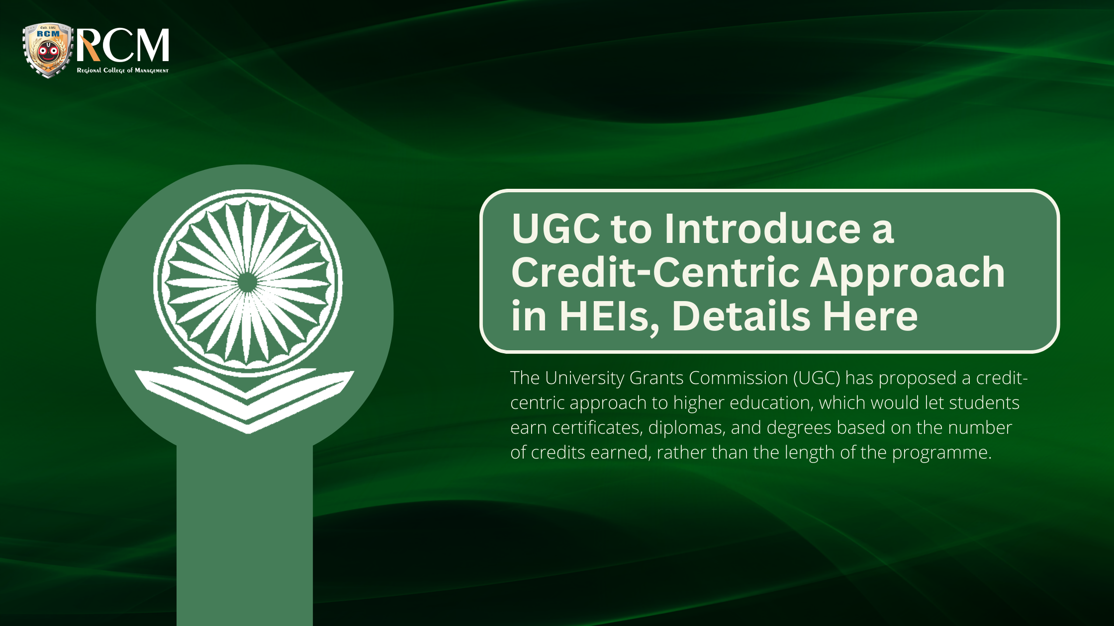 Read more about the article UGC to Introduce a credit-centric approach in HEIs. Details Here