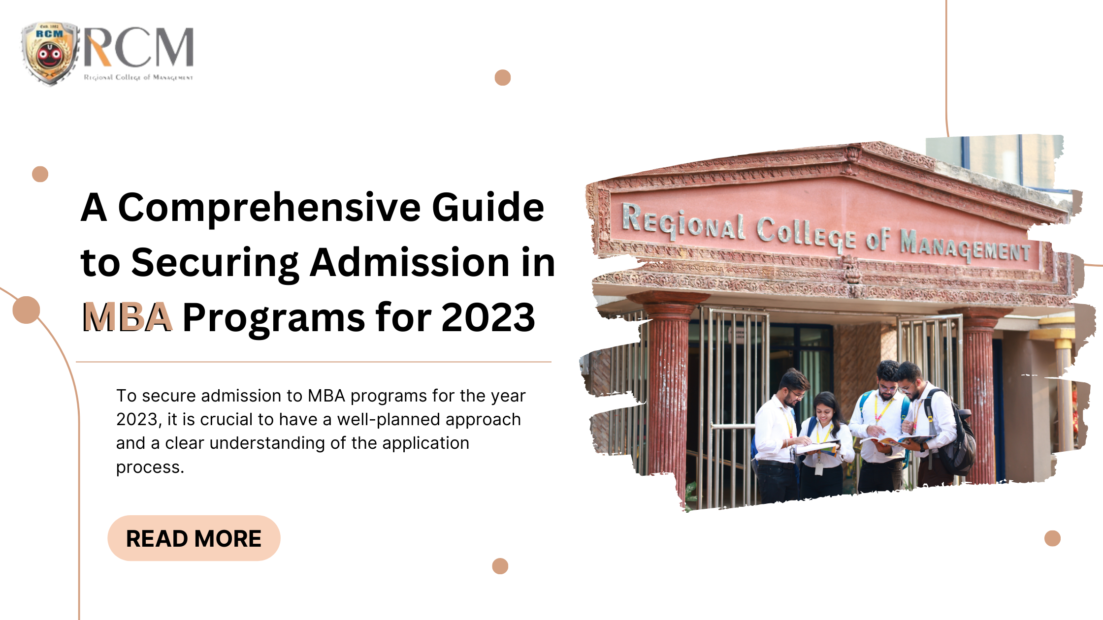 Read more about the article A Comprehensive Guide to Securing Admission in MBA Programs for 2023