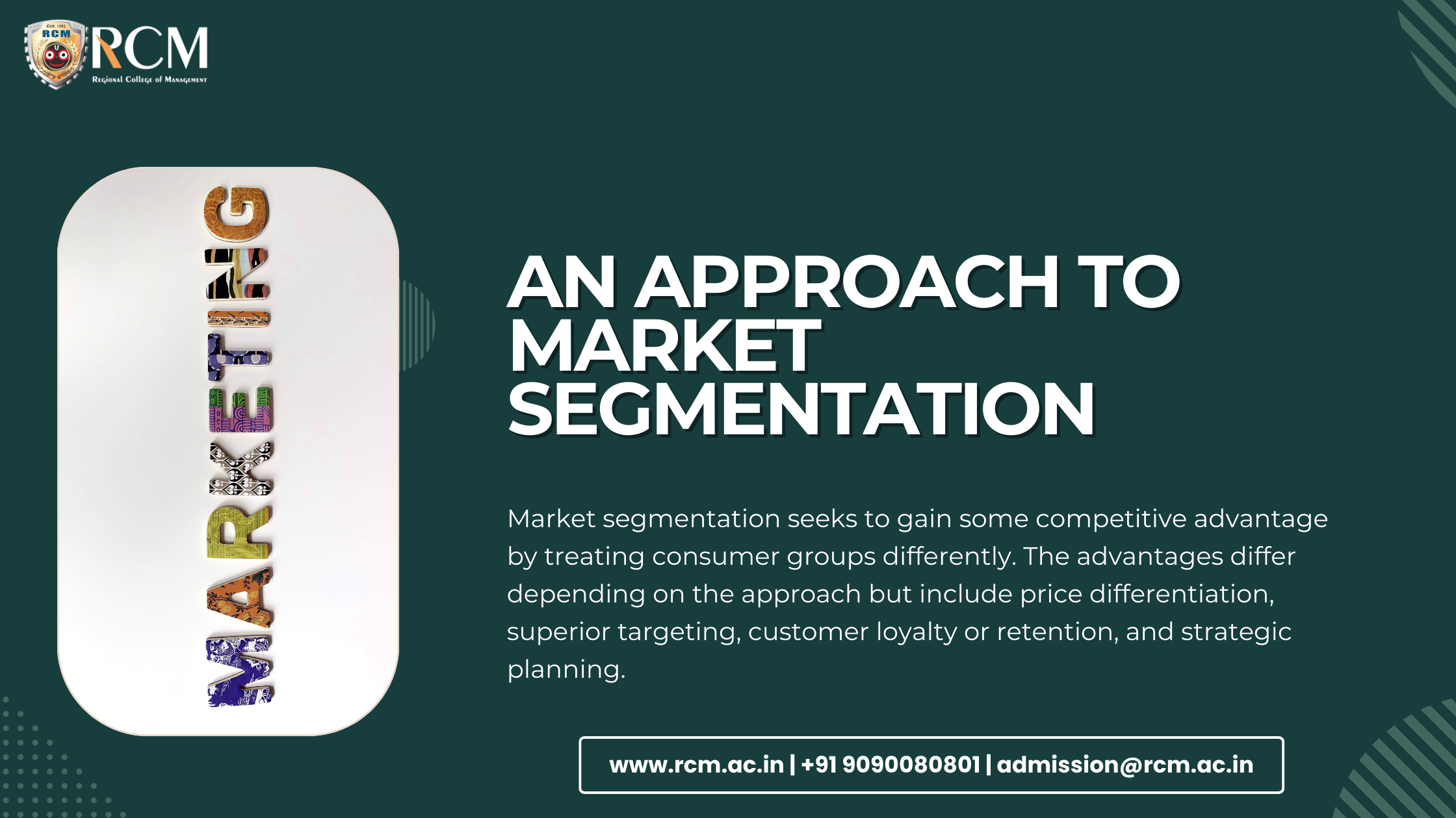 You are currently viewing An Approach to Market Segmentation