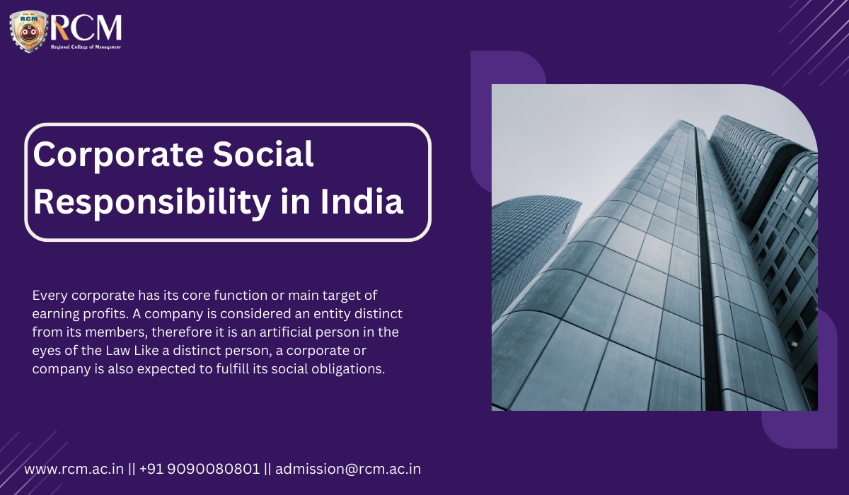 Read more about the article Corporate Social Responsibility in India