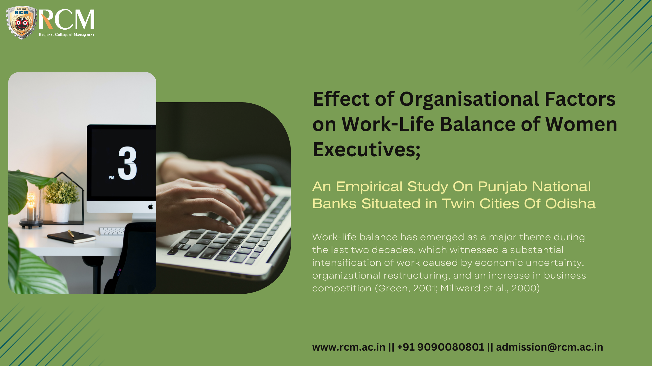 You are currently viewing Effect of Organisational Factors on Work-Life Balance of Women Executives