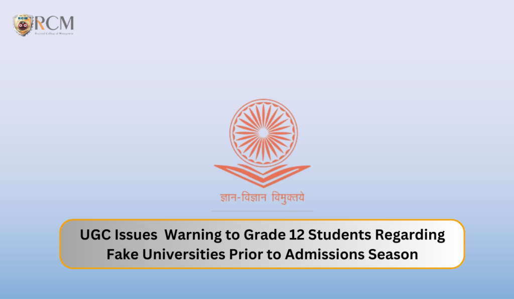 UGC -Admission Warning