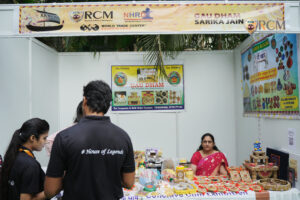 Gau Dham by Sarika Jain Stall at Regional college of management