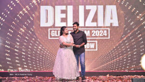 Studnets performing dance at a freshers party