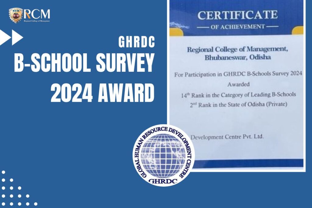 GHRDC Ranking of RCM COllege, Bhubaneswar