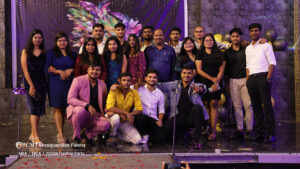 A group of students standing for a photograph.