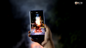 Holika dahan celebration at RCM