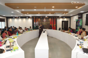 Recognizing women police at 'Lumora' hosted by RCM in Cuttack