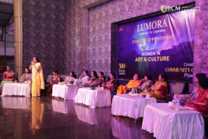 Panel discussion on overcoming challenges as women in the arts