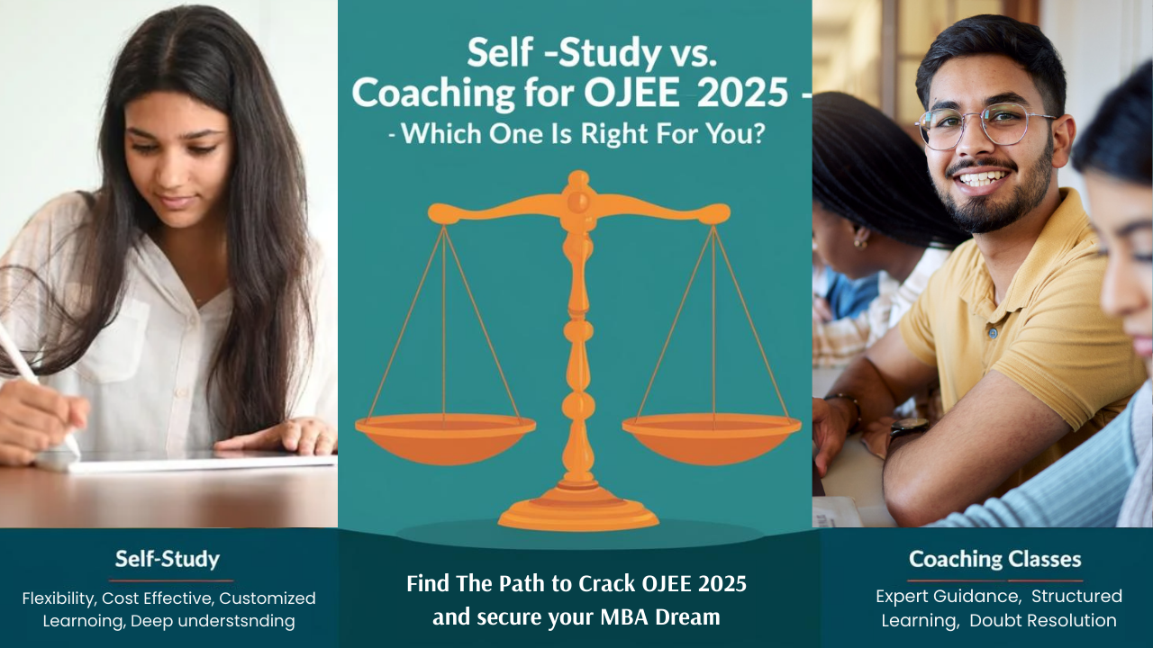 self-study vs coaching for OJEE 2025