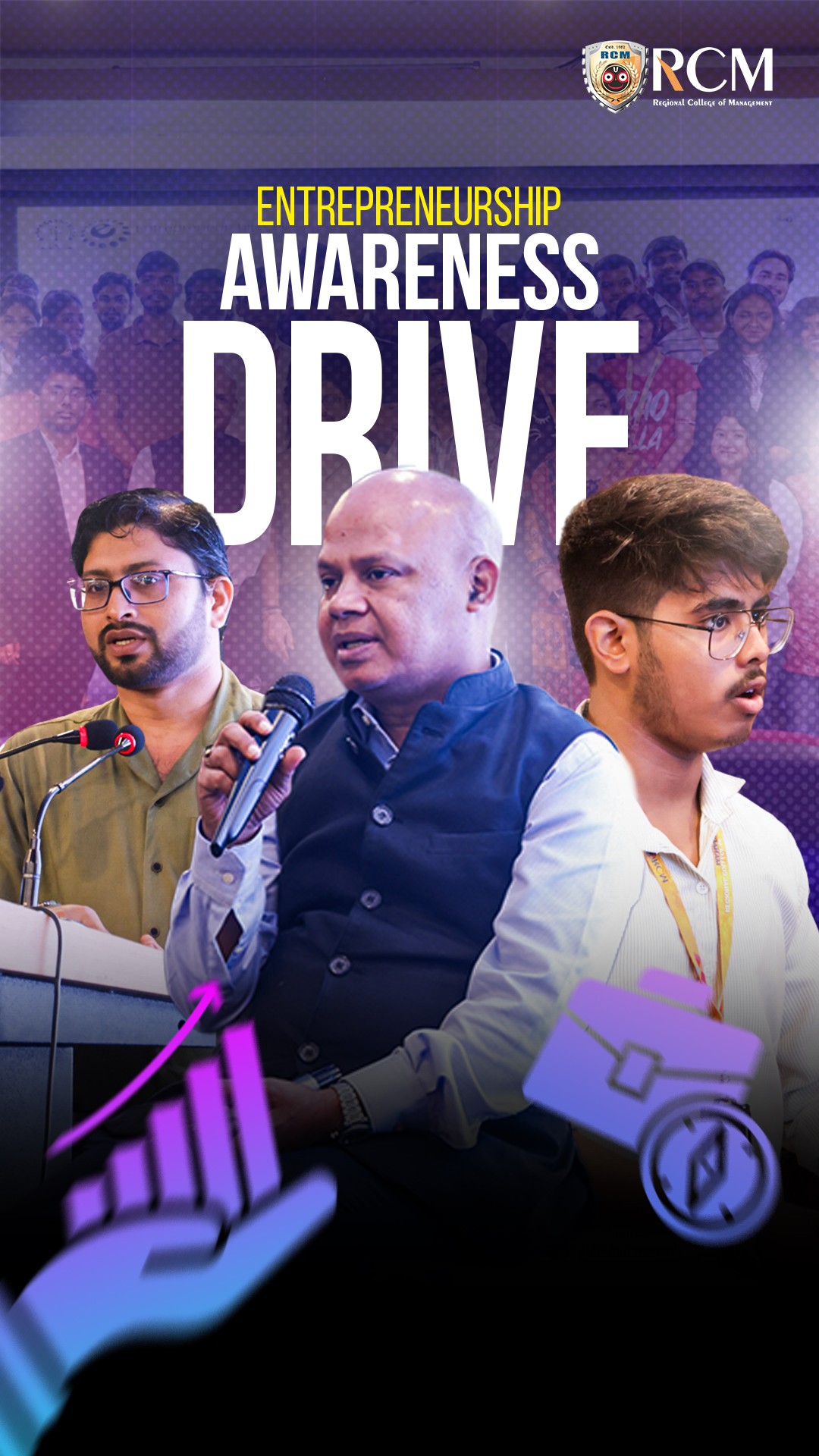 Dream big. Start now.
 
The 17th edition of the Entrepreneurship Awareness Drive 2025 by IIT Kharagpur E-Cell, hosted at RCM, set the campus ablaze with unstoppable energy! Students experienced firsthand the fearless journeys of visionary entrepreneurs like Dr. Ramesh Chandra Biswal, Founder & CEO, Villa Mart and Rashmi Ranjan Mohapatra, CEO & Business Head, Parry Enterprises, who shared their stories of fire, failures, and building empires from ideas.
 
The drive wasn’t just about startups—it was about starting up yourself. Students connected, collaborated, and celebrated the spirit of entrepreneurship, gaining practical insights into launching ventures, nurturing business ideas, and developing a growth mindset.

Programs like Entrepreneurship Awareness Drive 2025 are paving the way for entrepreneurship programs in India for students, empowering future innovators, leaders, and changemakers. 
 
#EntrepreneurshipAwarenessDrive2025 #IITKharagpurECell #EntrepreneurshipProgramsInIndiaForStudents #Innovation #StartupSpirit #FutureEntrepreneurs #RCM #StudentSuccess #CampusInnovation #EntrepreneurshipCulture #HouseOfLegends