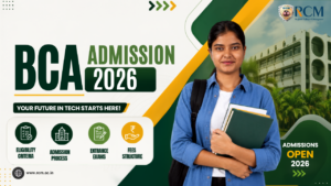 BCA Admission 2026 guide covering eligibility admission process entrance exams fees and application details for students