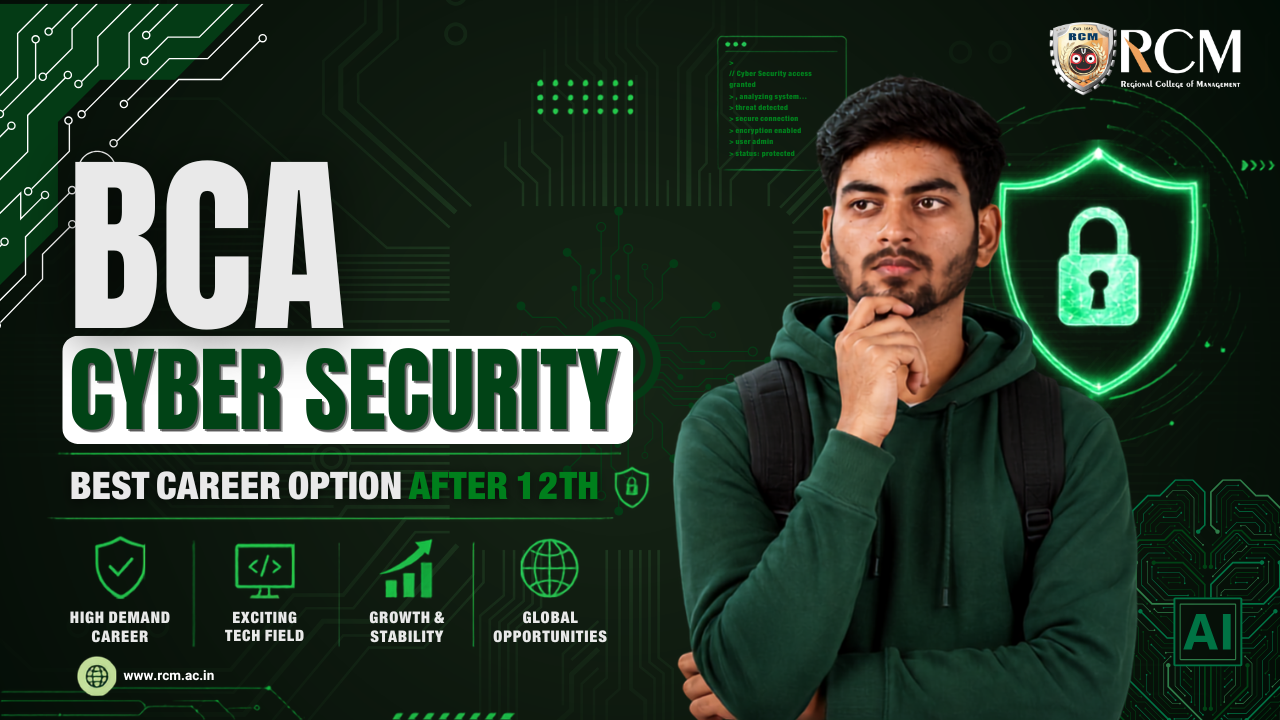 BCA Cyber Security course after 12th with career opportunities, ethical hacking, network security and future growth