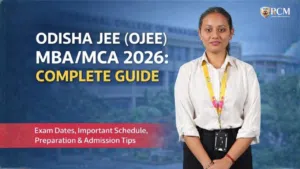 OJEE 2026 MBA MCA exam guide student at RCM Bhubaneswar Odisha