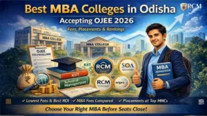 Best MBA colleges in Odisha accepting OJEE 2026 with fees, placements, ROI and rankings comparison