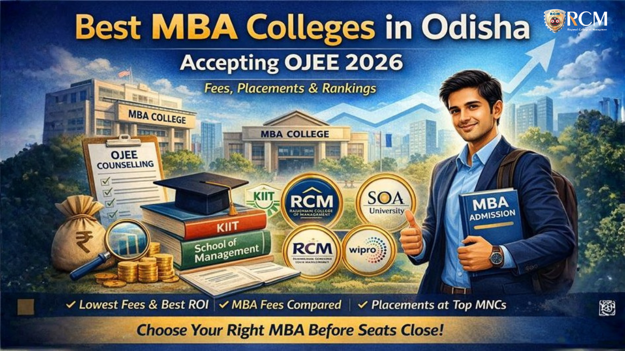 Best MBA colleges in Odisha accepting OJEE 2026 with fees, placements, ROI and rankings comparison