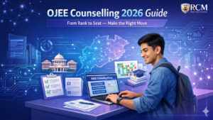OJEE counselling 2026 process with student choosing colleges and seat allotment