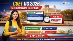 CUET UG 2026 registration reopens with fees, login link, documents and syllabus guide