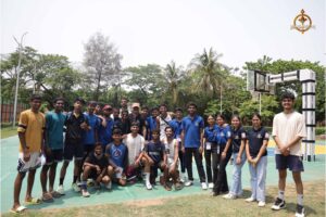 RCM basketball team group photo during Kurukshetra at Brahmastra 2025