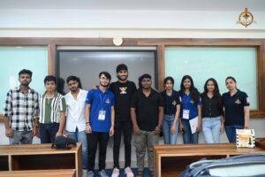 Certificate distribution during Chess match under Kurukshetra of Brahmastra 2025 college fest at RCM