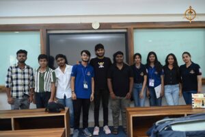 Chess match certificate distribution under Kurukshetra of Brahmastra 2025 college fest at RCM