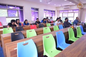 Students participating in HackForge at Brahmastra, a top college festival hosted by RCM India.