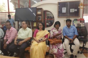 Faculty seated at HackForge hackathon during Brahmastra, India’s best college festival for innovation