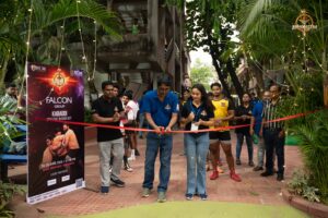 Kabaddi match ribbon-cutting ceremony under Kurukshetra event at Brahmastra 2025, RCM College Fest