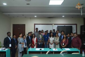 Group photo of participants and organizers at Brahmastra 2025 Recruitment Expo.