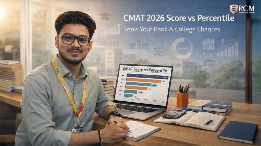 CMAT 2026 Score vs Percentile