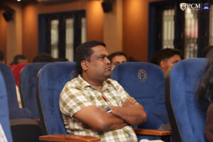 RCM students showcasing AI projects post-workshop