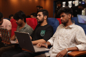 Imagen and Python coding session during AI Workshop in Bhubaneswar