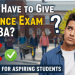 Do We Have to Give Entrance Exam for BBA?