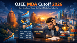 OJEE MBA cutoff 2026 expected rank and category-wise analysis for MBA admission in Bhubaneswar Odisha