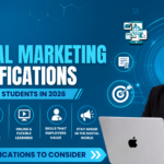 MBA students earning digital marketing certifications in Google Ads, Meta, analytics, SEO, AI tools, and performance marketing.