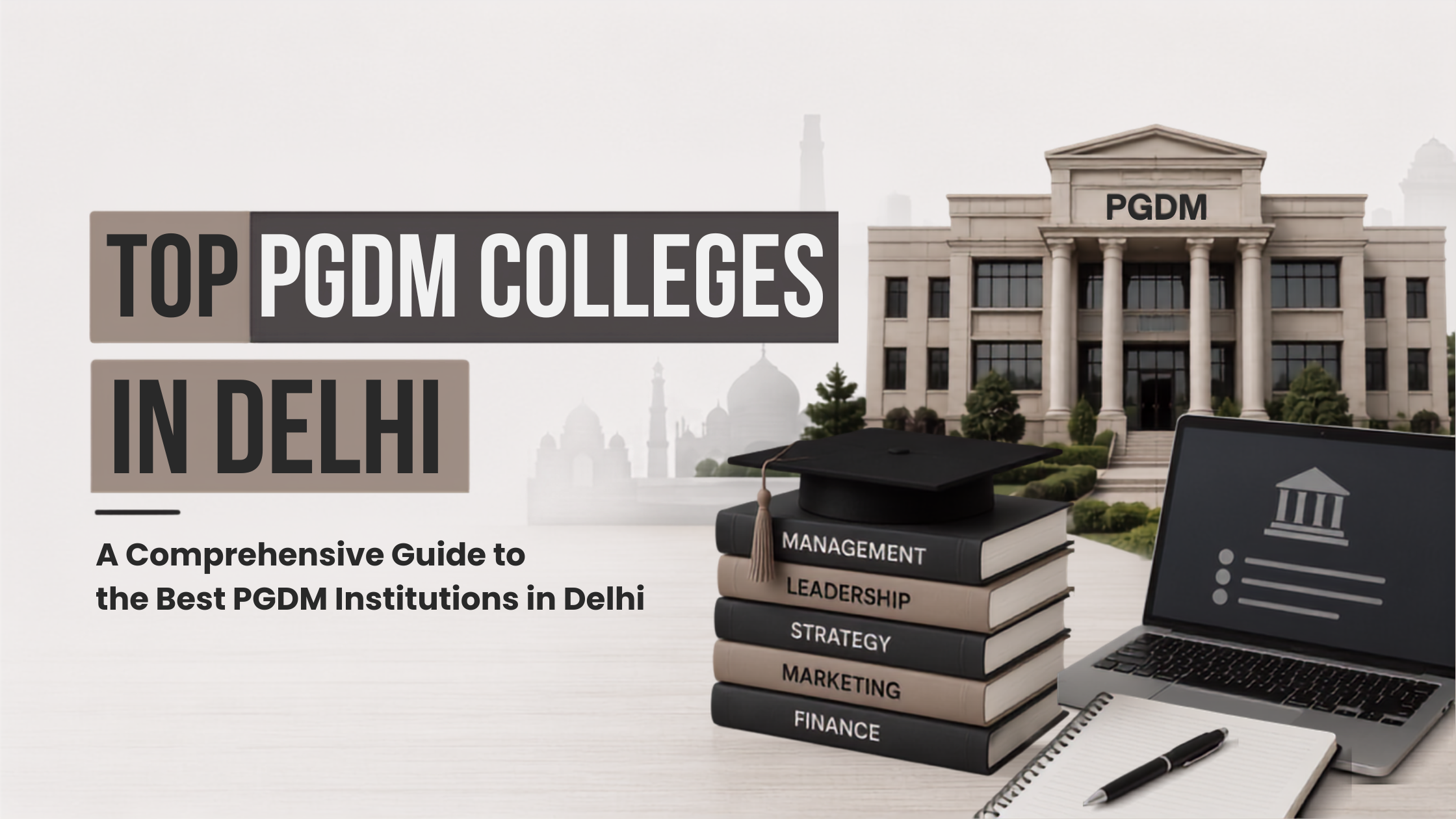 Top PGDM colleges in Delhi offering industry-focused programs, expert faculty, strong placements, modern learning, and career opportunities.