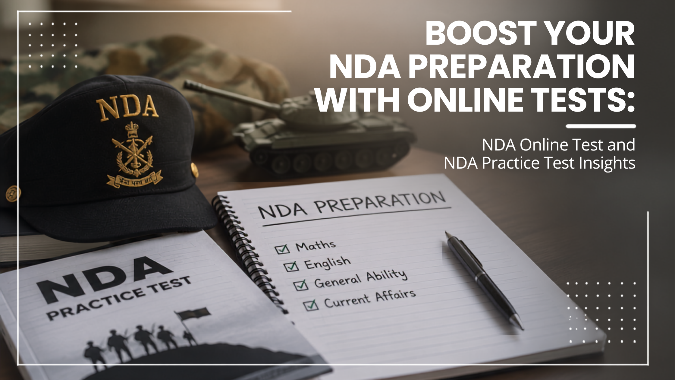 Students taking NDA online tests to practice questions, improve accuracy, speed, confidence, and defence exam preparation skills.