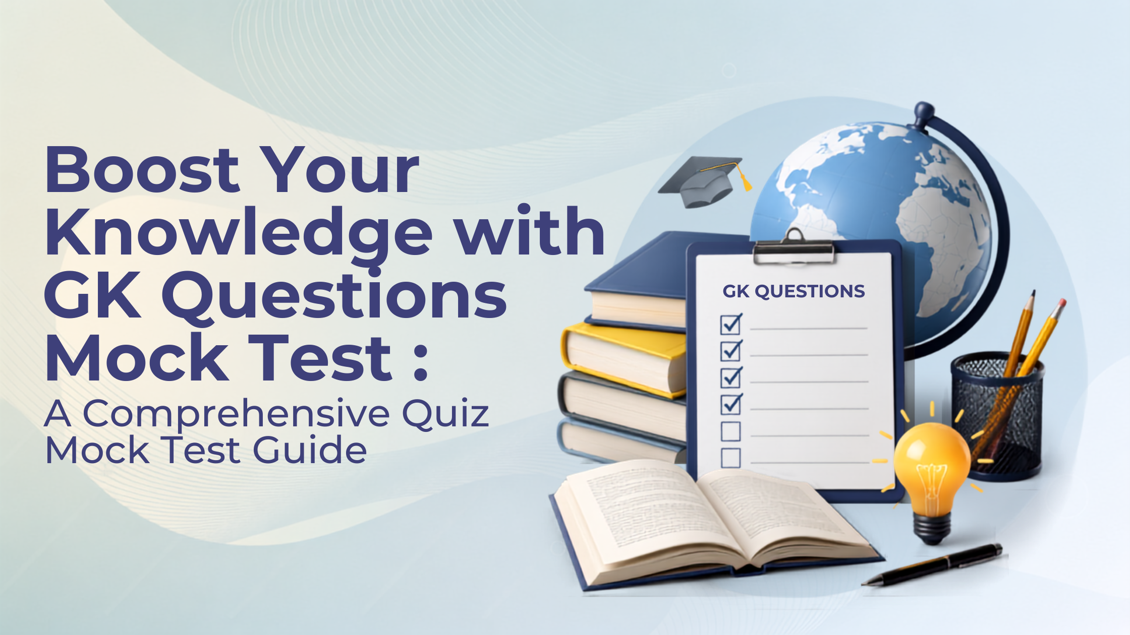 Students practicing GK questions mock tests for CET preparation, competitive exams, current affairs, quizzes, and better scores.
